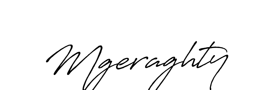 Design your own signature with our free online signature maker. With this signature software, you can create a handwritten (Antro_Vectra_Bolder) signature for name Mgeraghty. Mgeraghty signature style 7 images and pictures png