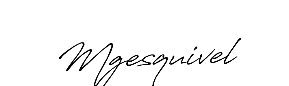 Mgesquivel stylish signature style. Best Handwritten Sign (Antro_Vectra_Bolder) for my name. Handwritten Signature Collection Ideas for my name Mgesquivel. Mgesquivel signature style 7 images and pictures png