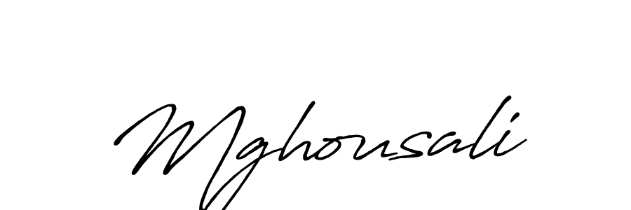 How to make Mghousali name signature. Use Antro_Vectra_Bolder style for creating short signs online. This is the latest handwritten sign. Mghousali signature style 7 images and pictures png