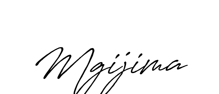 Mgijima stylish signature style. Best Handwritten Sign (Antro_Vectra_Bolder) for my name. Handwritten Signature Collection Ideas for my name Mgijima. Mgijima signature style 7 images and pictures png