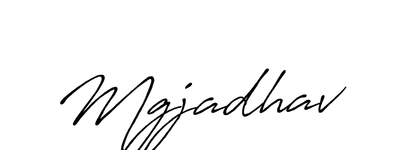 Also You can easily find your signature by using the search form. We will create Mgjadhav name handwritten signature images for you free of cost using Antro_Vectra_Bolder sign style. Mgjadhav signature style 7 images and pictures png