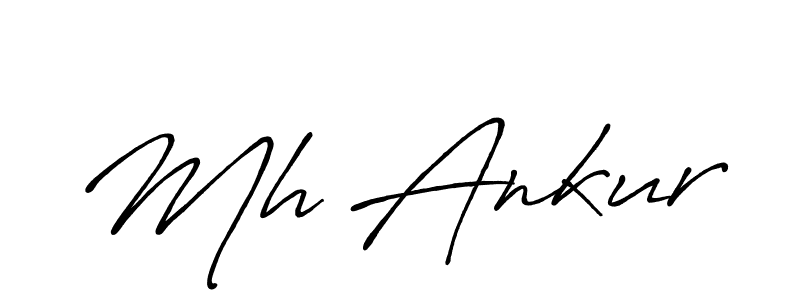 It looks lik you need a new signature style for name Mh Ankur. Design unique handwritten (Antro_Vectra_Bolder) signature with our free signature maker in just a few clicks. Mh Ankur signature style 7 images and pictures png