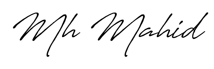 Once you've used our free online signature maker to create your best signature Antro_Vectra_Bolder style, it's time to enjoy signing your documents with Mh Mahid name. Mh Mahid signature style 7 images and pictures png