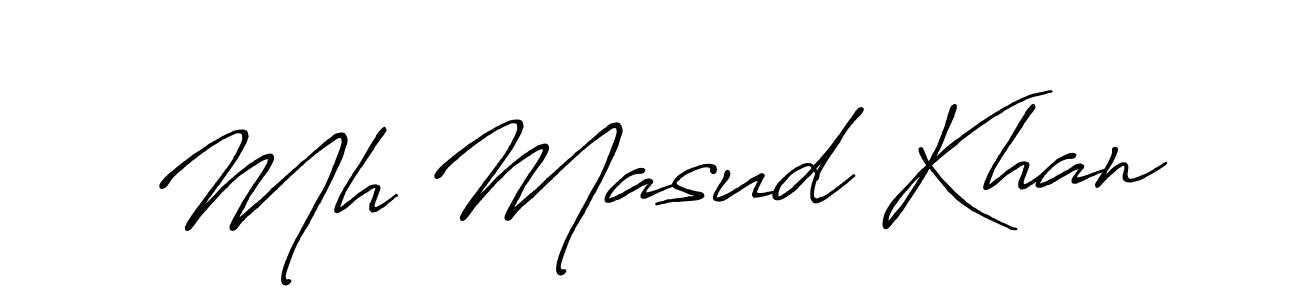 Similarly Antro_Vectra_Bolder is the best handwritten signature design. Signature creator online .You can use it as an online autograph creator for name Mh Masud Khan. Mh Masud Khan signature style 7 images and pictures png