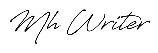 The Antro_Vectra_Bolder handwriting style adds charm and authenticity to name Mh Writer. A wonderful choice for personal thank-you notes. Mh Writer signature style 7 images and pictures png
