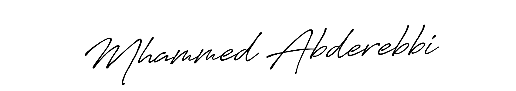 Make a beautiful signature design for name Mhammed Abderebbi. Use this online signature maker to create a handwritten signature for free. Mhammed Abderebbi signature style 7 images and pictures png