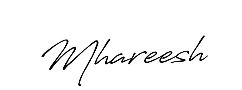 Antro_Vectra_Bolder is a professional signature style that is perfect for those who want to add a touch of class to their signature. It is also a great choice for those who want to make their signature more unique. Get Mhareesh name to fancy signature for free. Mhareesh signature style 7 images and pictures png