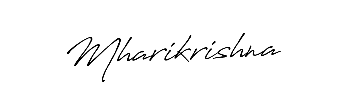 How to Draw Mharikrishna signature style? Antro_Vectra_Bolder is a latest design signature styles for name Mharikrishna. Mharikrishna signature style 7 images and pictures png