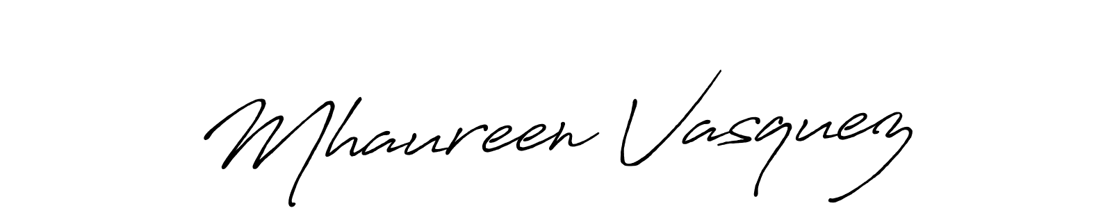 Once you've used our free online signature maker to create your best signature Antro_Vectra_Bolder style, it's time to enjoy all of the benefits that Mhaureen Vasquez name signing documents. Mhaureen Vasquez signature style 7 images and pictures png