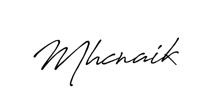 The best way (Antro_Vectra_Bolder) to make a short signature is to pick only two or three words in your name. The name Mhcnaik include a total of six letters. For converting this name. Mhcnaik signature style 7 images and pictures png