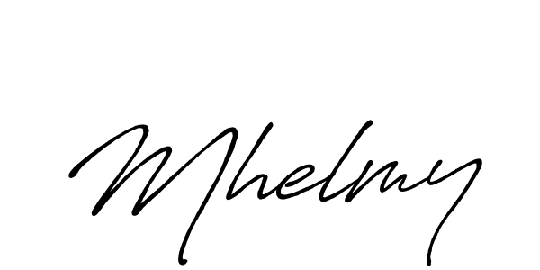 Antro_Vectra_Bolder is a professional signature style that is perfect for those who want to add a touch of class to their signature. It is also a great choice for those who want to make their signature more unique. Get Mhelmy name to fancy signature for free. Mhelmy signature style 7 images and pictures png