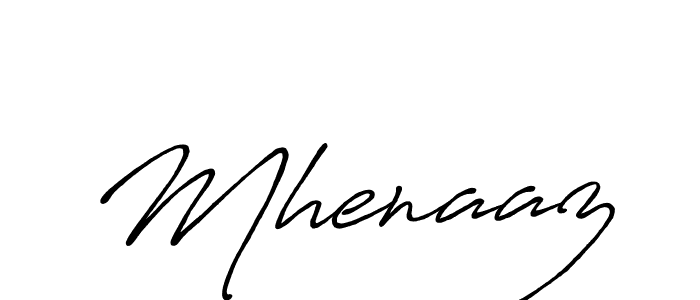 if you are searching for the best signature style for your name Mhenaaz. so please give up your signature search. here we have designed multiple signature styles  using Antro_Vectra_Bolder. Mhenaaz signature style 7 images and pictures png