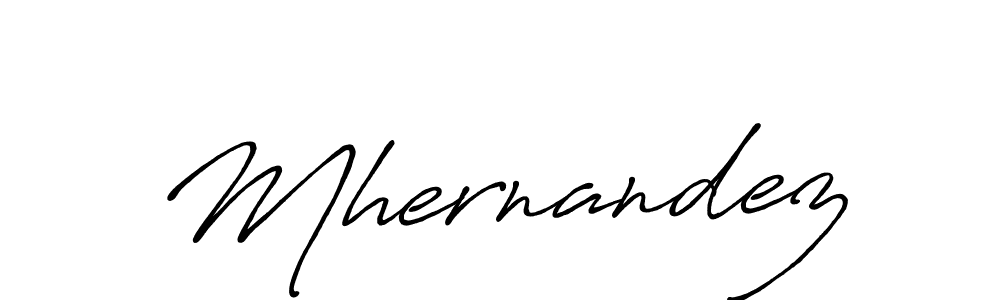 The best way (Antro_Vectra_Bolder) to make a short signature is to pick only two or three words in your name. The name Mhernandez include a total of six letters. For converting this name. Mhernandez signature style 7 images and pictures png