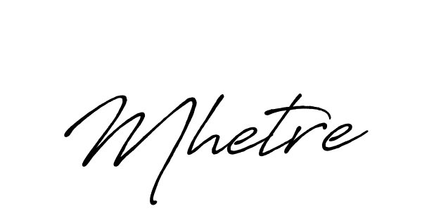 The best way (Antro_Vectra_Bolder) to make a short signature is to pick only two or three words in your name. The name Mhetre include a total of six letters. For converting this name. Mhetre signature style 7 images and pictures png