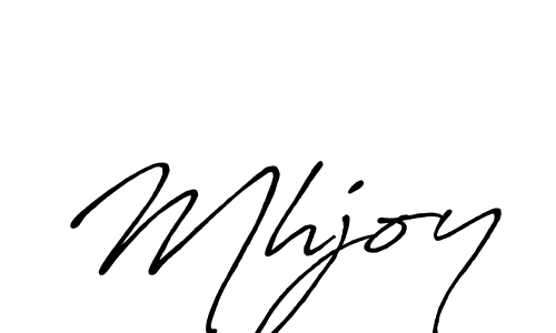 How to Draw Mhjoy signature style? Antro_Vectra_Bolder is a latest design signature styles for name Mhjoy. Mhjoy signature style 7 images and pictures png