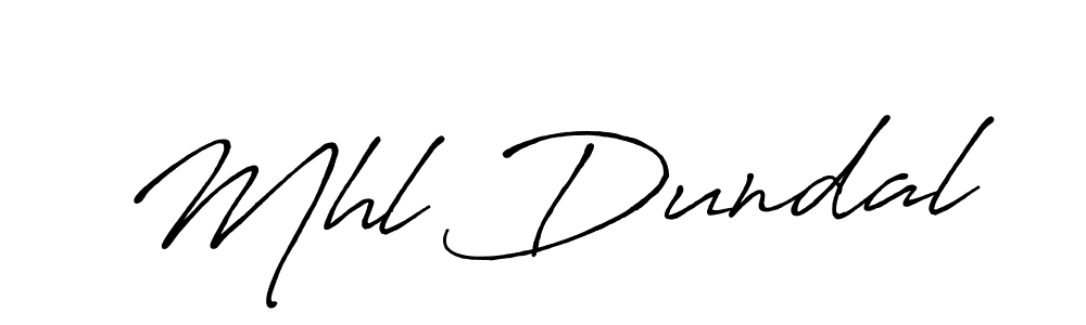 Here are the top 10 professional signature styles for the name Mhl Dundal. These are the best autograph styles you can use for your name. Mhl Dundal signature style 7 images and pictures png