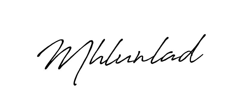 You should practise on your own different ways (Antro_Vectra_Bolder) to write your name (Mhlunlad) in signature. don't let someone else do it for you. Mhlunlad signature style 7 images and pictures png