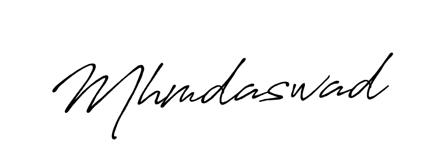 Make a beautiful signature design for name Mhmdaswad. Use this online signature maker to create a handwritten signature for free. Mhmdaswad signature style 7 images and pictures png