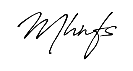 Also You can easily find your signature by using the search form. We will create Mhnfs name handwritten signature images for you free of cost using Antro_Vectra_Bolder sign style. Mhnfs signature style 7 images and pictures png