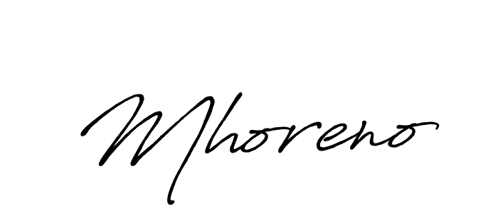 Also we have Mhoreno name is the best signature style. Create professional handwritten signature collection using Antro_Vectra_Bolder autograph style. Mhoreno signature style 7 images and pictures png