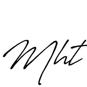 Make a beautiful signature design for name Mht. Use this online signature maker to create a handwritten signature for free. Mht signature style 7 images and pictures png