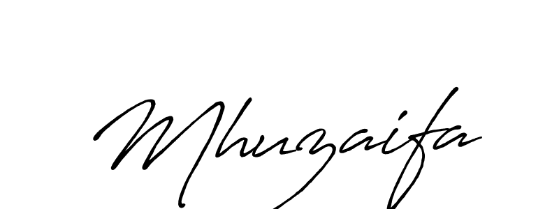 Make a beautiful signature design for name Mhuzaifa. Use this online signature maker to create a handwritten signature for free. Mhuzaifa signature style 7 images and pictures png