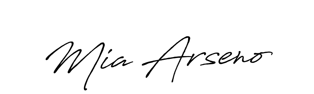 Make a beautiful signature design for name Mia Arseno. Use this online signature maker to create a handwritten signature for free. Mia Arseno signature style 7 images and pictures png