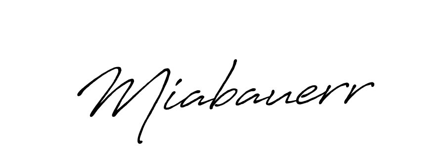 Use a signature maker to create a handwritten signature online. With this signature software, you can design (Antro_Vectra_Bolder) your own signature for name Miabauerr. Miabauerr signature style 7 images and pictures png