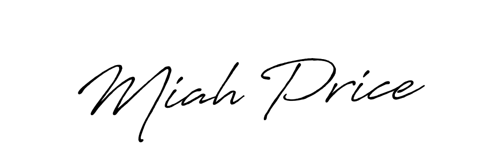 Use a signature maker to create a handwritten signature online. With this signature software, you can design (Antro_Vectra_Bolder) your own signature for name Miah Price. Miah Price signature style 7 images and pictures png