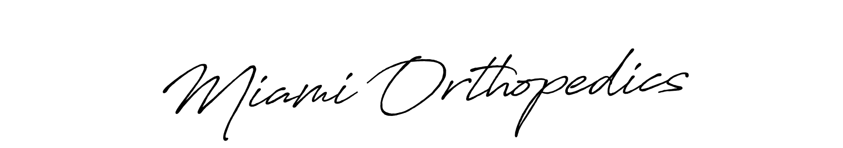 if you are searching for the best signature style for your name Miami Orthopedics. so please give up your signature search. here we have designed multiple signature styles  using Antro_Vectra_Bolder. Miami Orthopedics signature style 7 images and pictures png