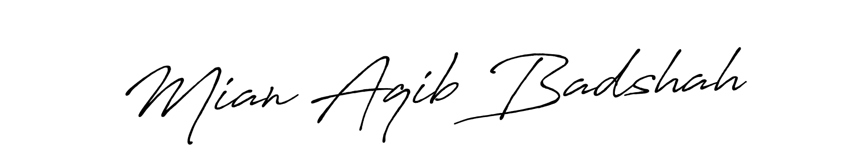 Similarly Antro_Vectra_Bolder is the best handwritten signature design. Signature creator online .You can use it as an online autograph creator for name Mian Aqib Badshah. Mian Aqib Badshah signature style 7 images and pictures png