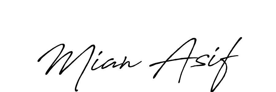 Once you've used our free online signature maker to create your best signature Antro_Vectra_Bolder style, it's time to enjoy all of the benefits that Mian Asif name signing documents. Mian Asif signature style 7 images and pictures png