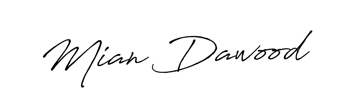 Also we have Mian Dawood name is the best signature style. Create professional handwritten signature collection using Antro_Vectra_Bolder autograph style. Mian Dawood signature style 7 images and pictures png