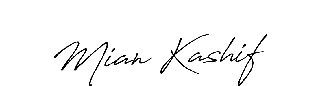 It looks lik you need a new signature style for name Mian Kashif. Design unique handwritten (Antro_Vectra_Bolder) signature with our free signature maker in just a few clicks. Mian Kashif signature style 7 images and pictures png