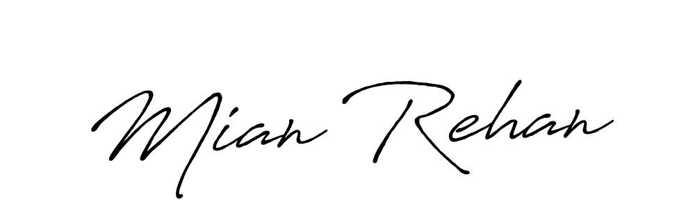 if you are searching for the best signature style for your name Mian Rehan. so please give up your signature search. here we have designed multiple signature styles  using Antro_Vectra_Bolder. Mian Rehan signature style 7 images and pictures png