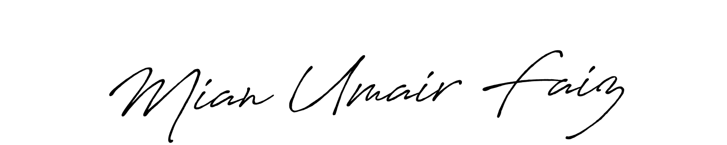 You can use this online signature creator to create a handwritten signature for the name Mian Umair Faiz. This is the best online autograph maker. Mian Umair Faiz signature style 7 images and pictures png