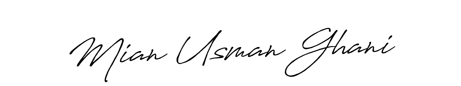 Make a short Mian Usman Ghani signature style. Manage your documents anywhere anytime using Antro_Vectra_Bolder. Create and add eSignatures, submit forms, share and send files easily. Mian Usman Ghani signature style 7 images and pictures png