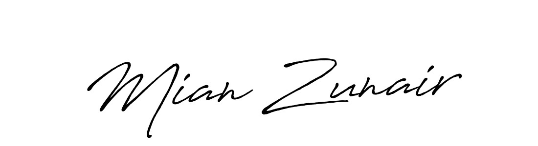 Here are the top 10 professional signature styles for the name Mian Zunair. These are the best autograph styles you can use for your name. Mian Zunair signature style 7 images and pictures png