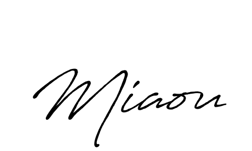 Also we have Miaou name is the best signature style. Create professional handwritten signature collection using Antro_Vectra_Bolder autograph style. Miaou signature style 7 images and pictures png