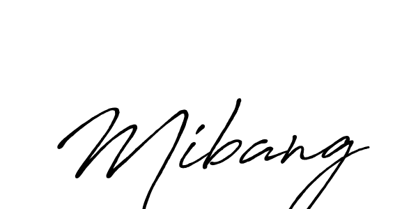 The best way (Antro_Vectra_Bolder) to make a short signature is to pick only two or three words in your name. The name Mibang include a total of six letters. For converting this name. Mibang signature style 7 images and pictures png