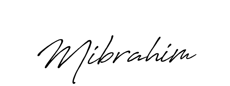 Mibrahim stylish signature style. Best Handwritten Sign (Antro_Vectra_Bolder) for my name. Handwritten Signature Collection Ideas for my name Mibrahim. Mibrahim signature style 7 images and pictures png