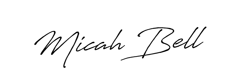 Once you've used our free online signature maker to create your best signature Antro_Vectra_Bolder style, it's time to enjoy all of the benefits that Micah Bell name signing documents. Micah Bell signature style 7 images and pictures png