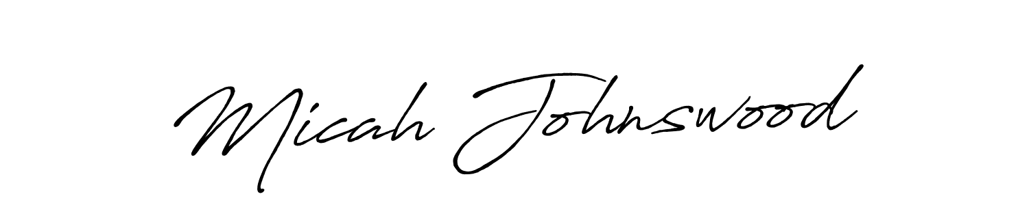 You should practise on your own different ways (Antro_Vectra_Bolder) to write your name (Micah Johnswood) in signature. don't let someone else do it for you. Micah Johnswood signature style 7 images and pictures png