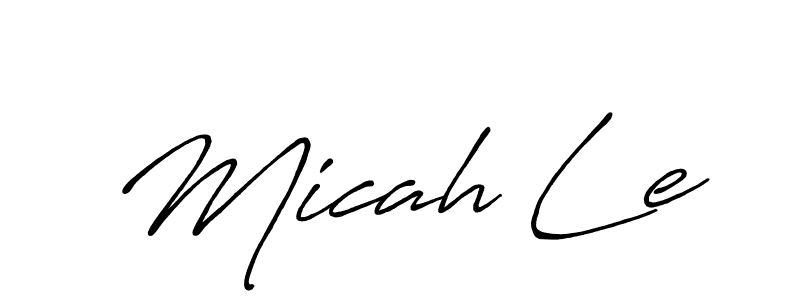 Make a beautiful signature design for name Micah Le. Use this online signature maker to create a handwritten signature for free. Micah Le signature style 7 images and pictures png
