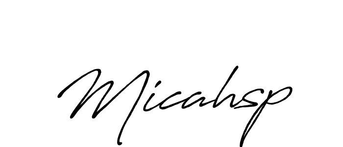 Make a beautiful signature design for name Micahsp. Use this online signature maker to create a handwritten signature for free. Micahsp signature style 7 images and pictures png
