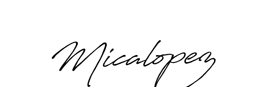 Make a short Micalopez signature style. Manage your documents anywhere anytime using Antro_Vectra_Bolder. Create and add eSignatures, submit forms, share and send files easily. Micalopez signature style 7 images and pictures png