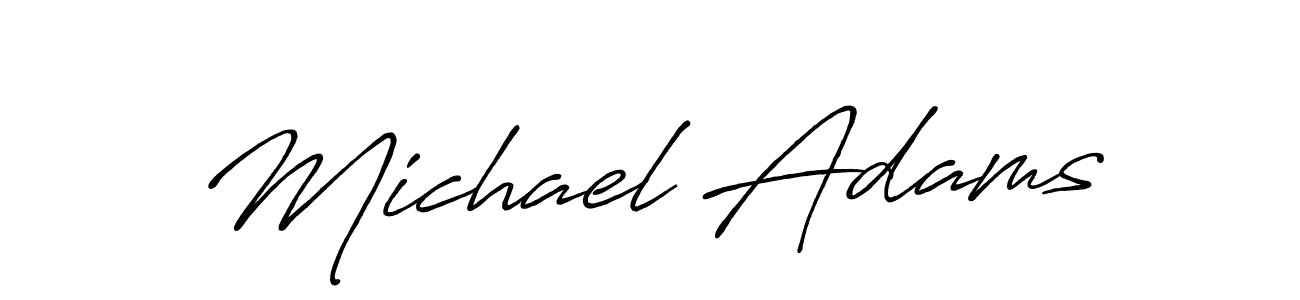 Similarly Antro_Vectra_Bolder is the best handwritten signature design. Signature creator online .You can use it as an online autograph creator for name Michael Adams. Michael Adams signature style 7 images and pictures png