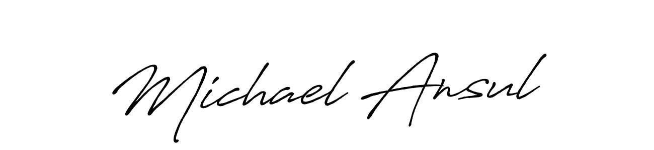 It looks lik you need a new signature style for name Michael Ansul. Design unique handwritten (Antro_Vectra_Bolder) signature with our free signature maker in just a few clicks. Michael Ansul signature style 7 images and pictures png