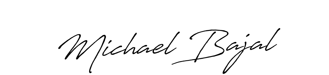 Once you've used our free online signature maker to create your best signature Antro_Vectra_Bolder style, it's time to enjoy all of the benefits that Michael Bajal name signing documents. Michael Bajal signature style 7 images and pictures png