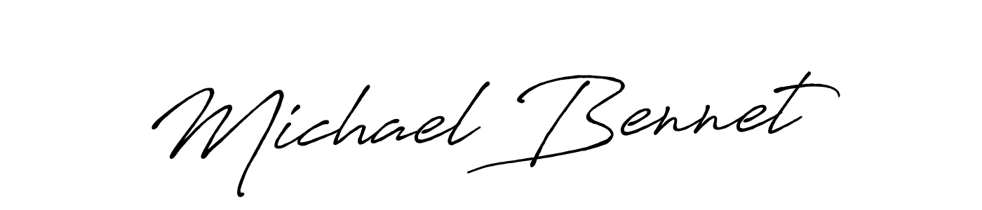 Here are the top 10 professional signature styles for the name Michael Bennet. These are the best autograph styles you can use for your name. Michael Bennet signature style 7 images and pictures png